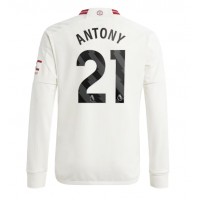 Manchester United Antony #21 Replica Third Shirt 2023-24 Long Sleeve